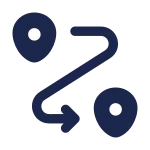 Routing 2 SVG Icon